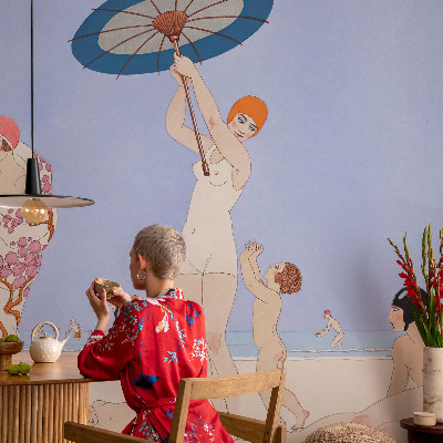 Fototapeta do spálne Retro pláž