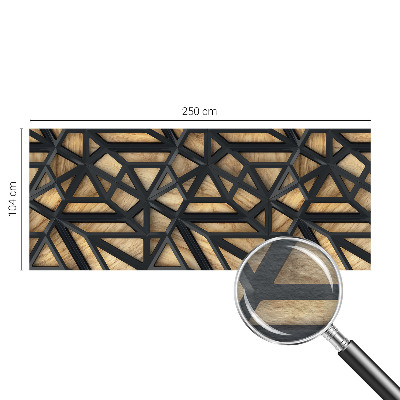 Vliesová fototapeta do spálne Geometrické prepojenie