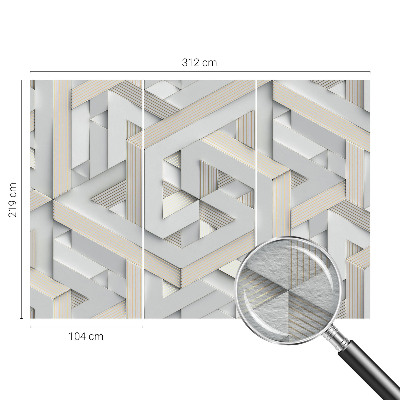 Fotografická tapeta vliesová Iluzorné formy