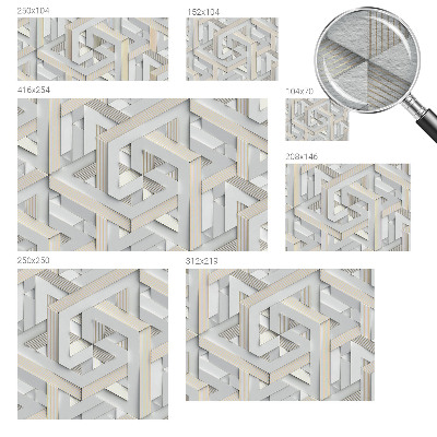 Fotografická tapeta vliesová Iluzorné formy