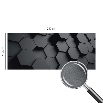 Vliesová fototapeta pre deti 3D šesťuholníky