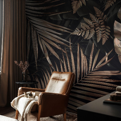 Fotografická tapeta na vliese Exotické listy