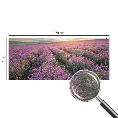 Fototapeta s potlačou na vliese Levanduľové polia