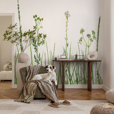 Moderná fototapeta na mieru Jemná flóra