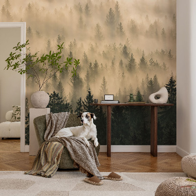 Tapeta na stenu Lesná hmla