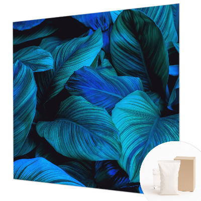 Fototapeta na mieru do obývačky Modré listy