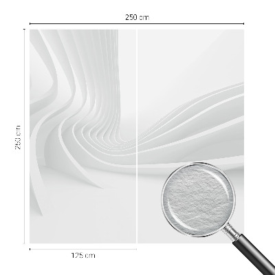 Fototapeta na mieru do spálne Kvapalinové linky