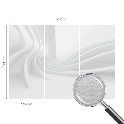 Fototapeta na mieru do spálne Kvapalinové linky