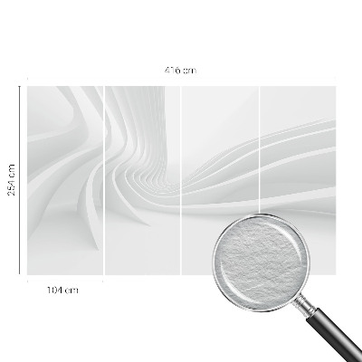 Fototapeta na mieru do spálne Kvapalinové linky