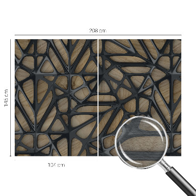 Fototapeta na mieru Drevená sieť