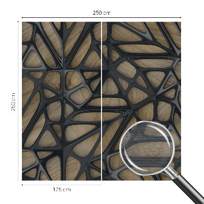 Fototapeta na mieru Drevená sieť