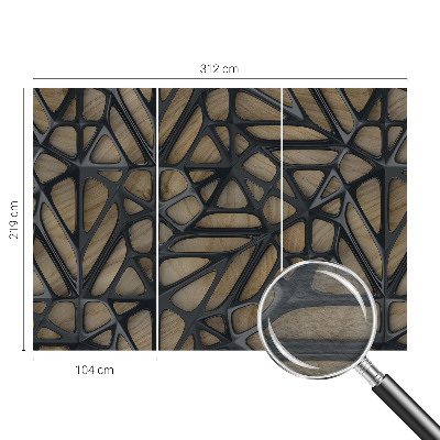 Fototapeta na mieru Drevená sieť