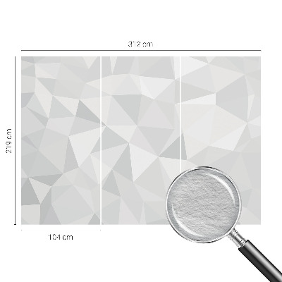 Fototapeta na stenu Trojuholníková mozaika