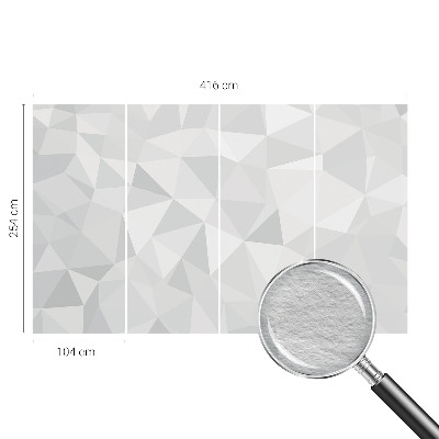 Fototapeta na stenu Trojuholníková mozaika