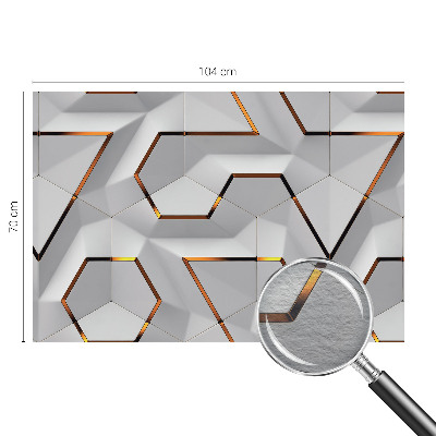 Vliesová fototapeta do obývačky Trojrozmerné vzory