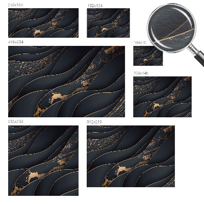 Vliesová fototapeta do spálne Elegantné vlny