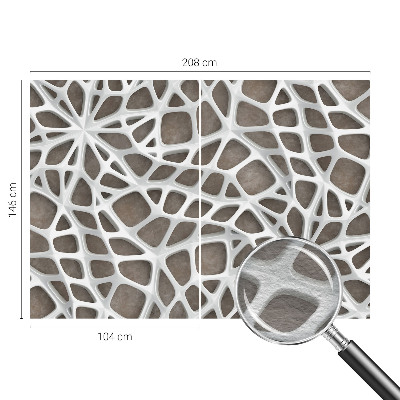 Vliesová fototapeta pre deti Geometrická sieť