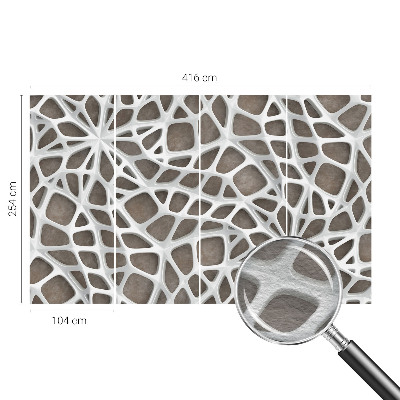 Vliesová fototapeta pre deti Geometrická sieť