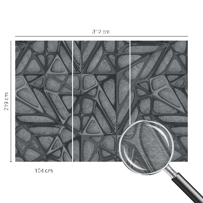 Fototapeta s potlačou na vliese Geometrické vzory