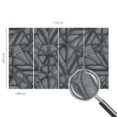 Fototapeta s potlačou na vliese Geometrické vzory