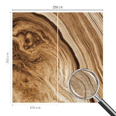 Fotografická tapeta na vliese Drevené zrno