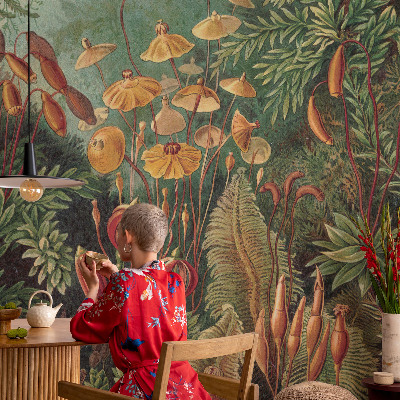 Vliesová fototapeta s potlačou Exotická záhrada