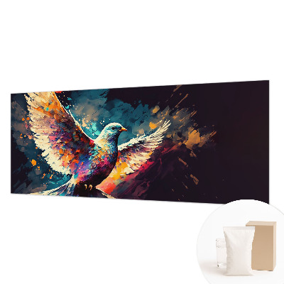 Dekoratívna fototapeta na stenu Farebný vták