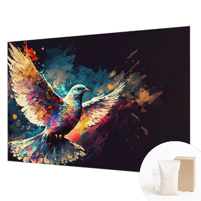 Dekoratívna fototapeta na stenu Farebný vták