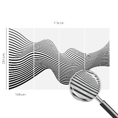 Vliesová fototapeta na stenu Dynamická abstrakcia