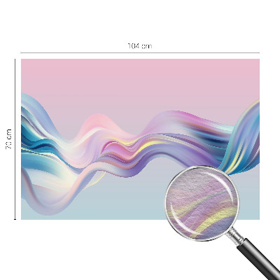 Fototapeta na mieru do obývačky Farebné vlny