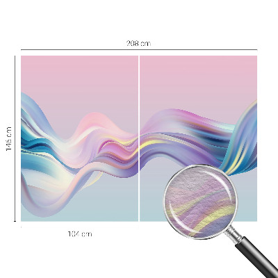 Fototapeta na mieru do obývačky Farebné vlny