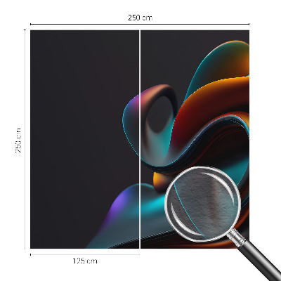 Fototapeta na mieru do spálne Farebný vír