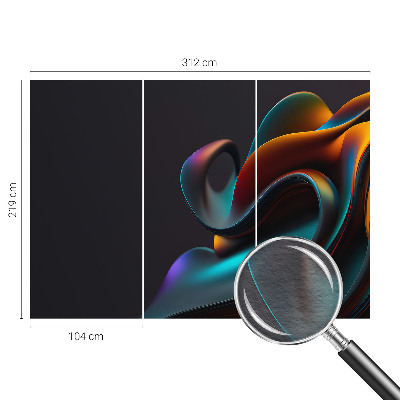 Fototapeta na mieru do spálne Farebný vír