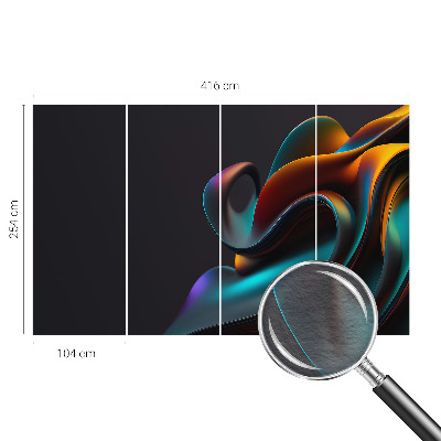 Fototapeta na mieru do spálne Farebný vír