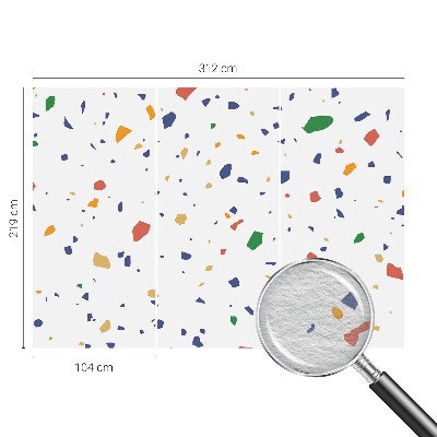 Fototapeta na mieru Dúhové kúsky