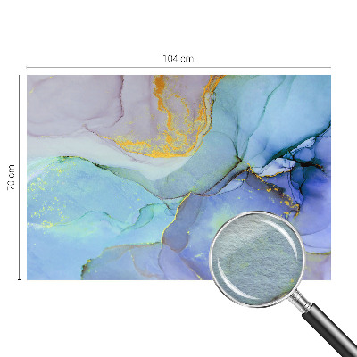 Fototapeta do spálne Akvarelové tvary