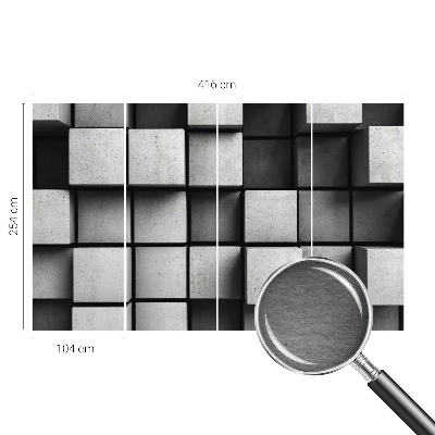 Fototapeta do obývačky Geometrické kocky