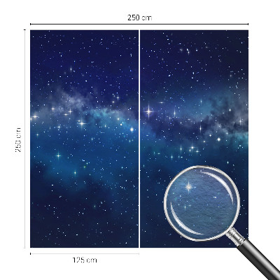 Fotografická tapeta vliesová Hviezdna noc