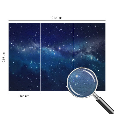 Fotografická tapeta vliesová Hviezdna noc