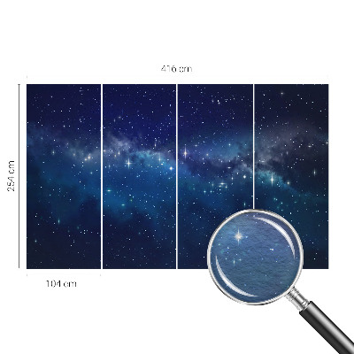 Fotografická tapeta vliesová Hviezdna noc