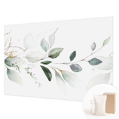 Fototapeta s potlačou na vliese Zelené listy