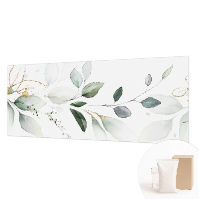 Fototapeta s potlačou na vliese Zelené listy