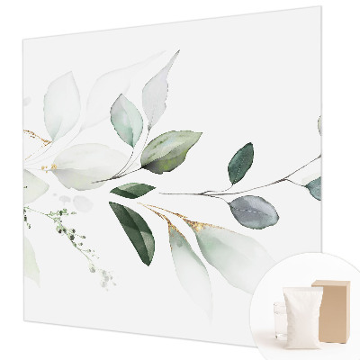 Fototapeta s potlačou na vliese Zelené listy