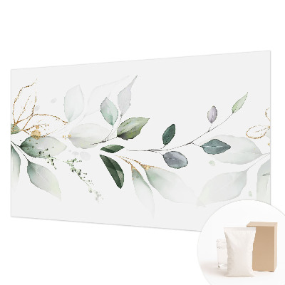 Fototapeta s potlačou na vliese Zelené listy