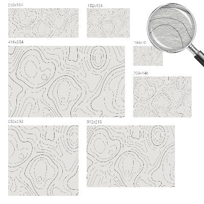 Fotografická tapeta na vliese Kvapalinové linky