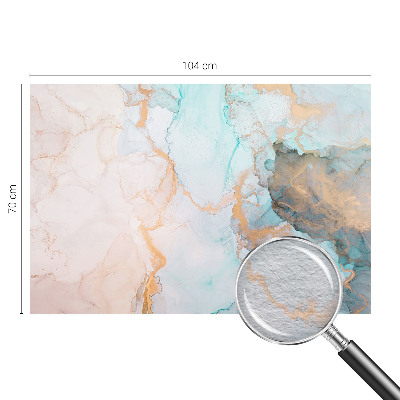 Dekoratívna fototapeta na stenu Akvarelové vlny