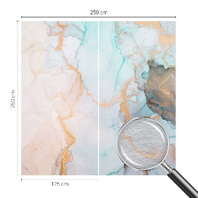 Dekoratívna fototapeta na stenu Akvarelové vlny