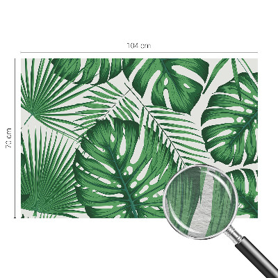 Moderná fototapeta Tropické listy