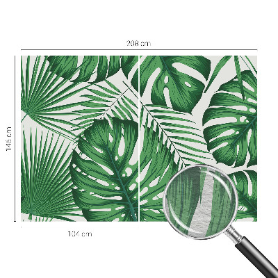 Moderná fototapeta Tropické listy