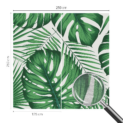 Moderná fototapeta Tropické listy
